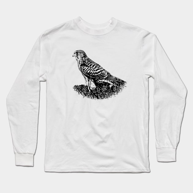 Kestrel Long Sleeve T-Shirt by Guardi